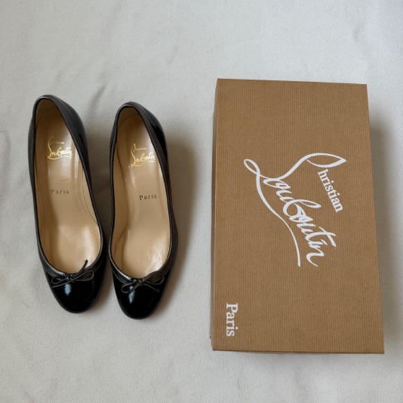 Marica Balla 45 Patent Calf Kitten Heel 36 - Picture 4 of 8